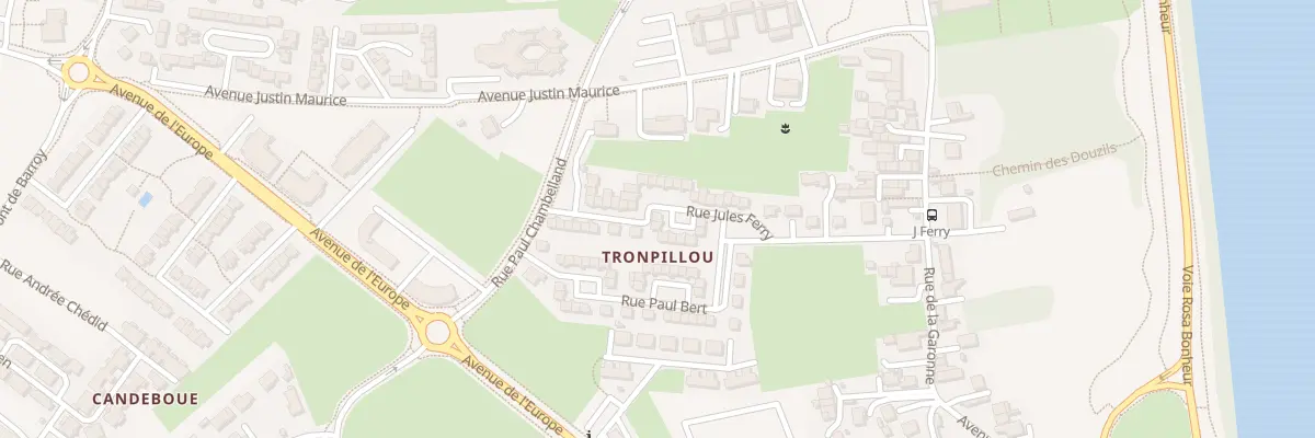 Plan du 15 Rue Jules Ferry au Passage