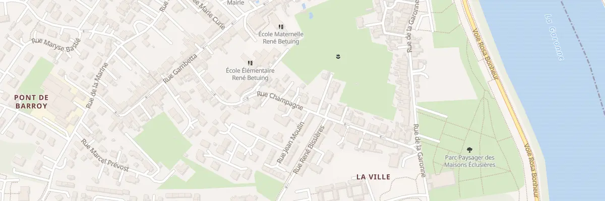 Plan du 26T Rue de Champagne au Passage