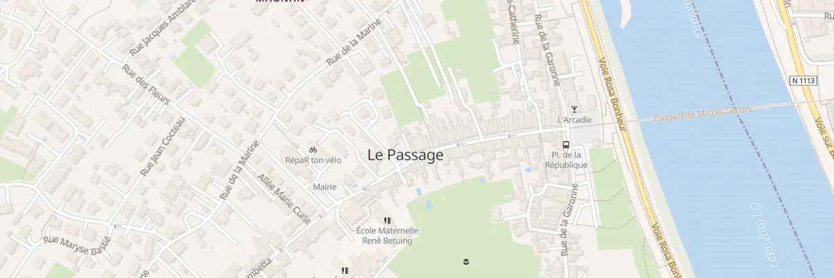 Plan du 54 Rue Gambetta au Passage