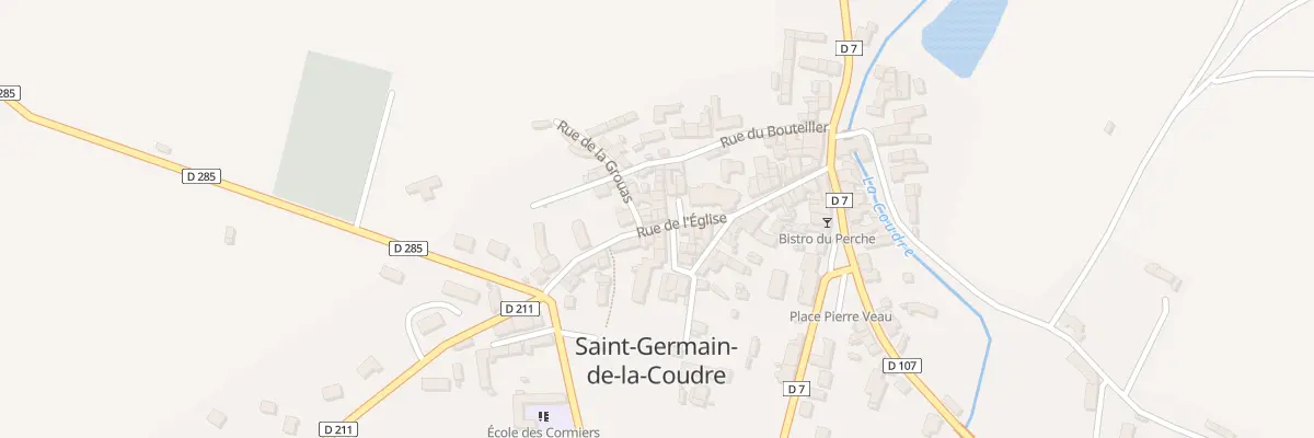 Plan du 20 Rue de l’Eglise à Saint-Germain-de-la-Coudre