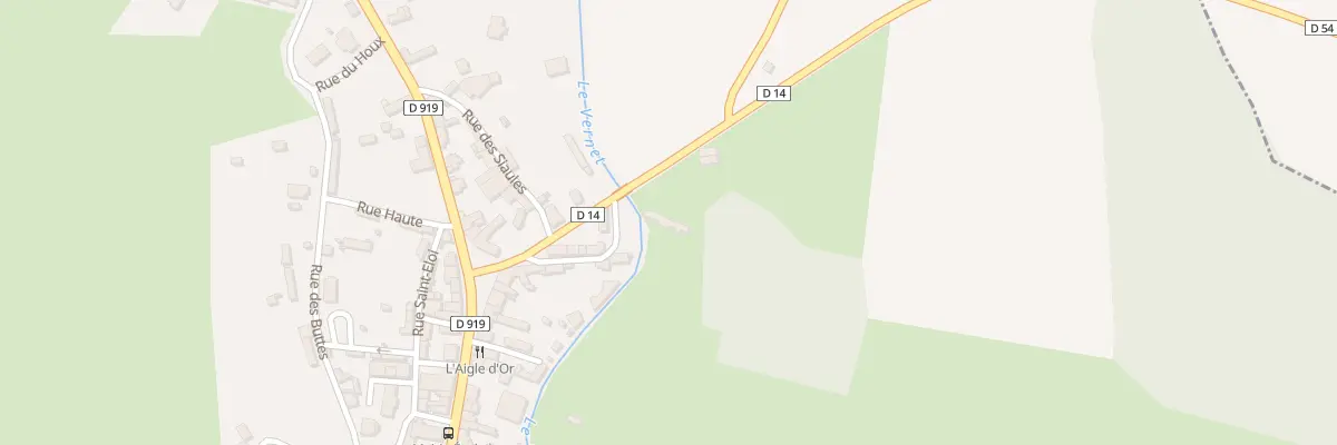 Plan du 132 Rte de Rugles à La Ferté-en-Ouche