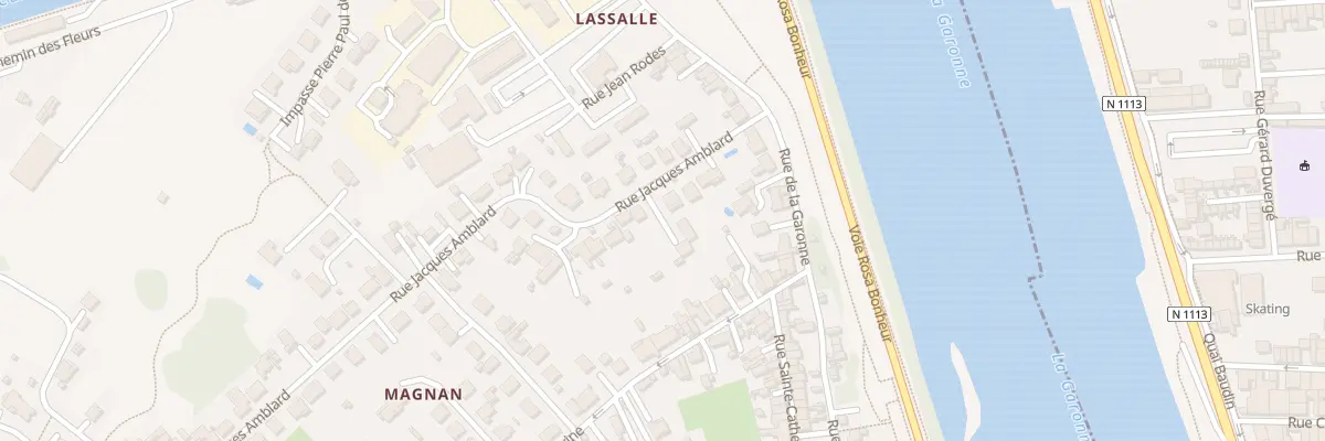 Plan du 5B Rue Jacques Amblard au Passage
