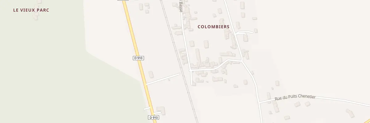 Plan du 21 Rue Basse aux Ormes