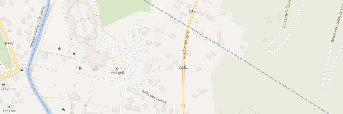Plan du 27 Rue Pierre Baysse à Saint-Mamet