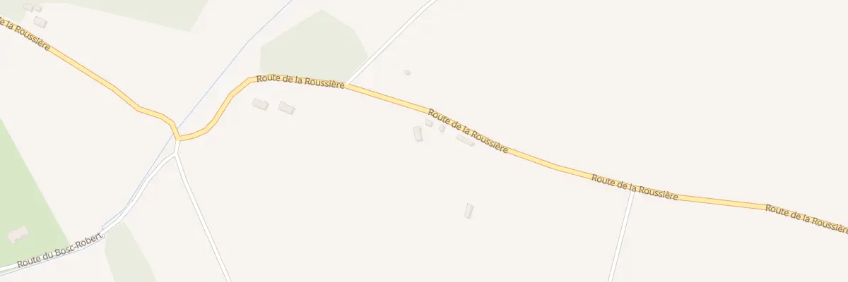 Plan du 4 Rte de la Roussiere - Gisay à Mesnil-en-Ouche