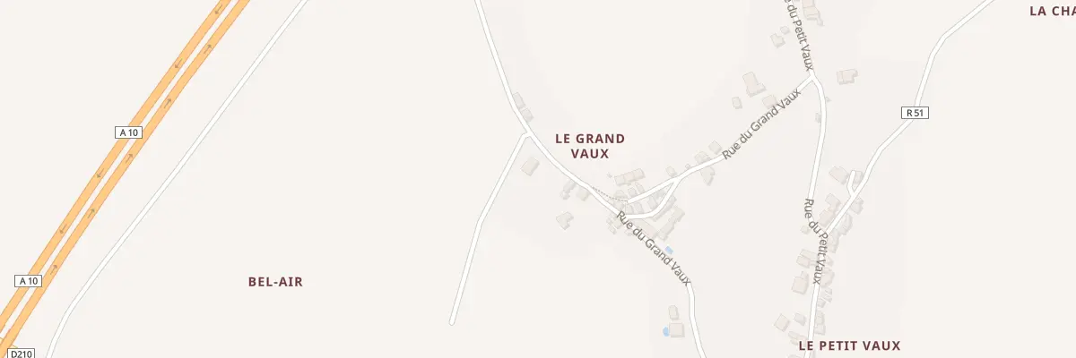Plan du 13 Rue du Grand Vaux à Sainte-Maure-de-Touraine