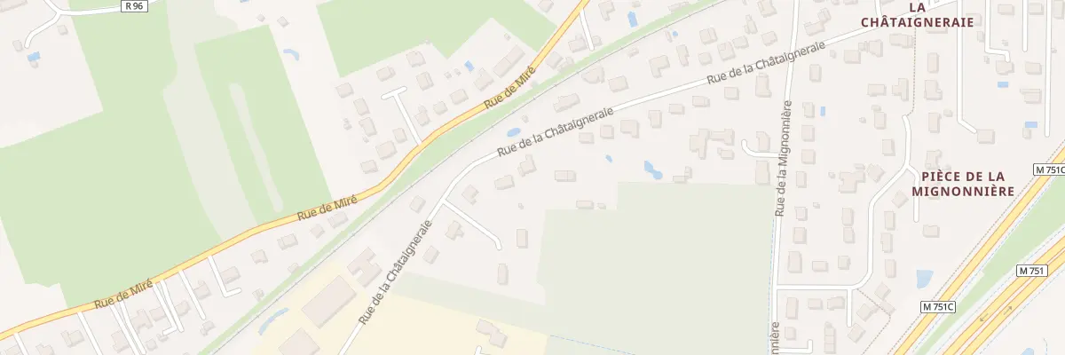 Plan du 52 Rue de la Châtaigneraie à Ballan-Miré