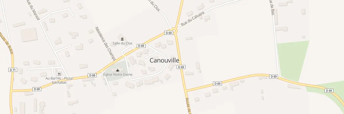 Plan du 6 Res Theatre Gallo Romain à Canouville