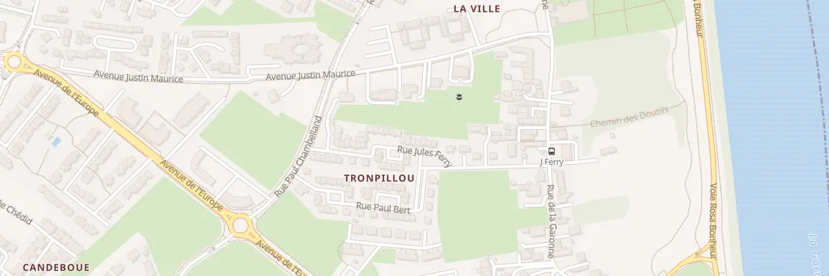 Plan du 18 Rue Jules Ferry au Passage