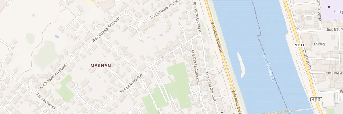 Plan du 13 Rue de la Marine au Passage