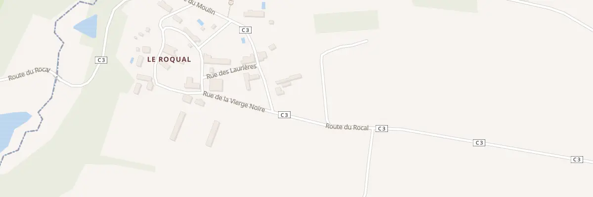 Plan du 5 Le Roqual à Monmadalès