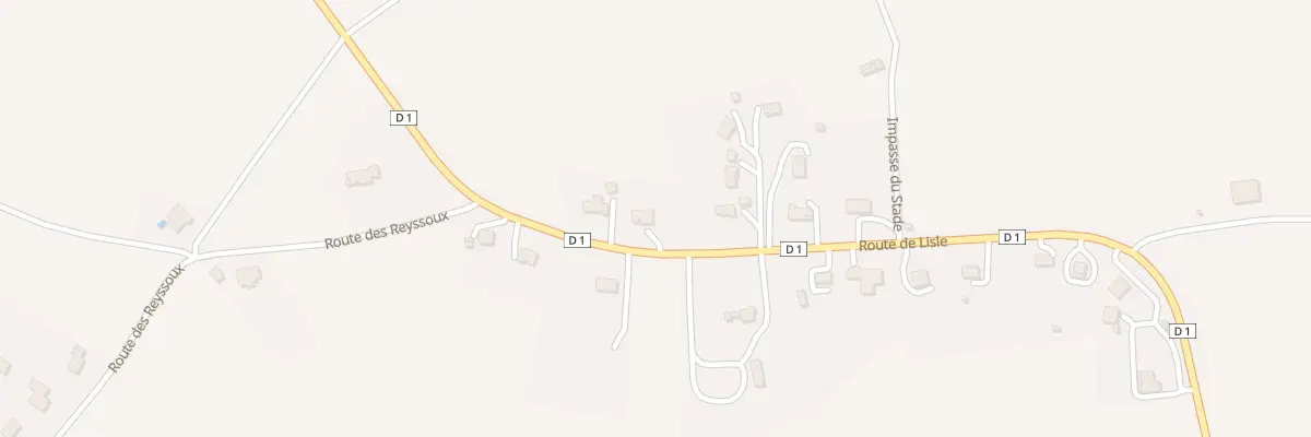 Plan du 808 Rte de Lisle à La Chapelle-Gonaguet