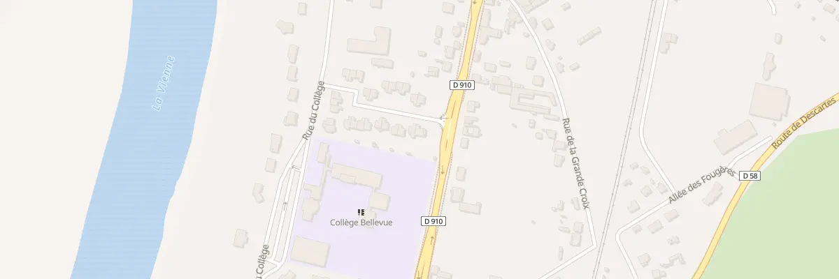 Plan du 26 Rue de Mamer à Dangé-Saint-Romain