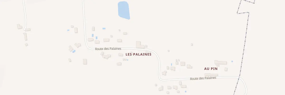 Plan du 829 Rte des Palaines à Saint-Germain-et-Mons