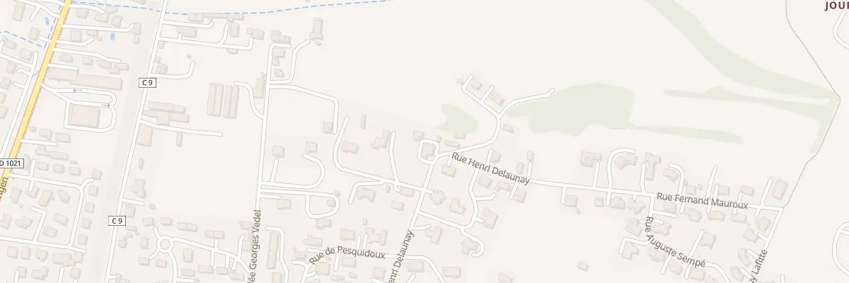 Plan du 15 Rue Henri Delaunay à Auch