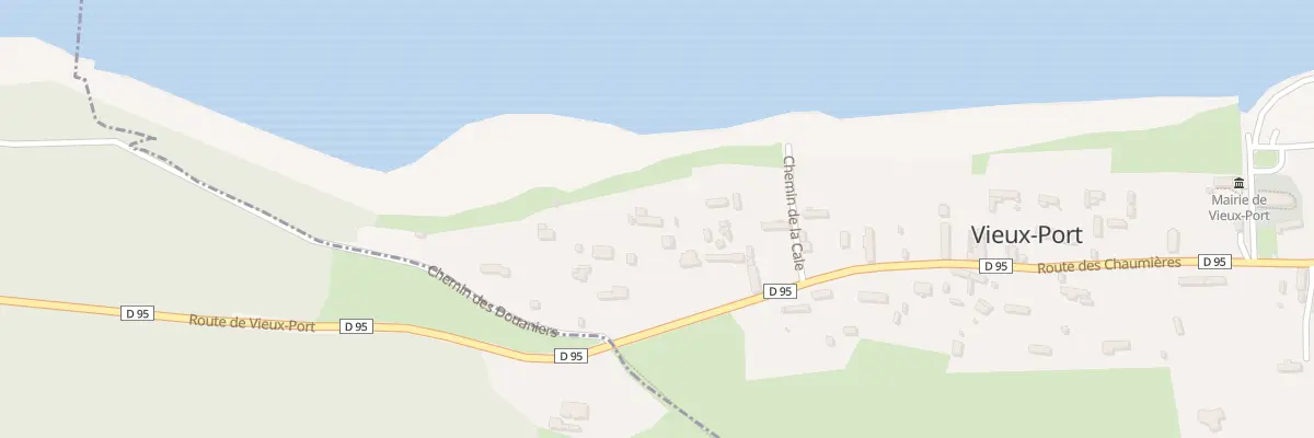Plan du 50 Rte des Chaumières à Vieux-Port