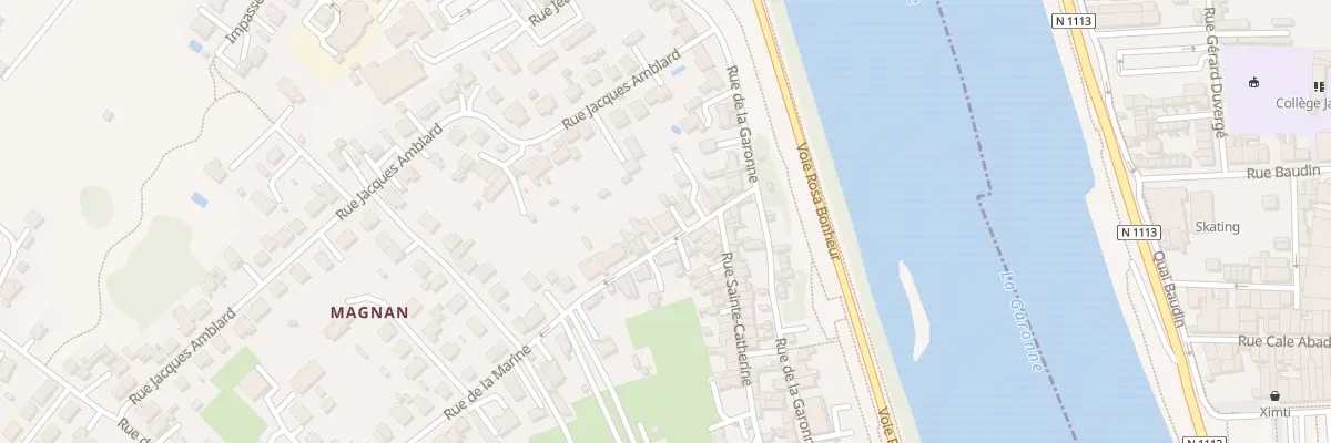 Plan du 12 Rue de la Marine au Passage