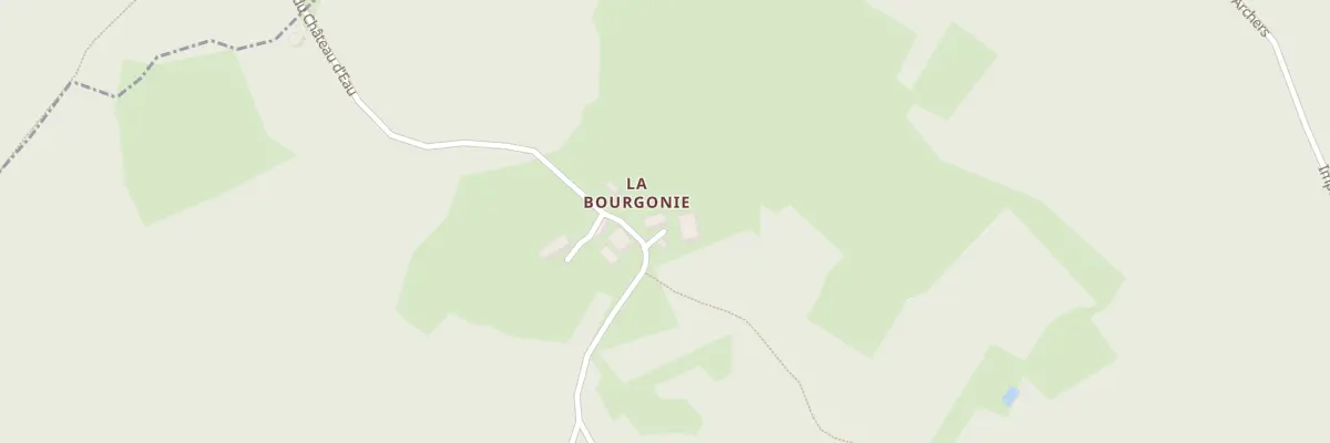 Plan du 53 La Bourgonie à Saint-Georges-de-Montclard