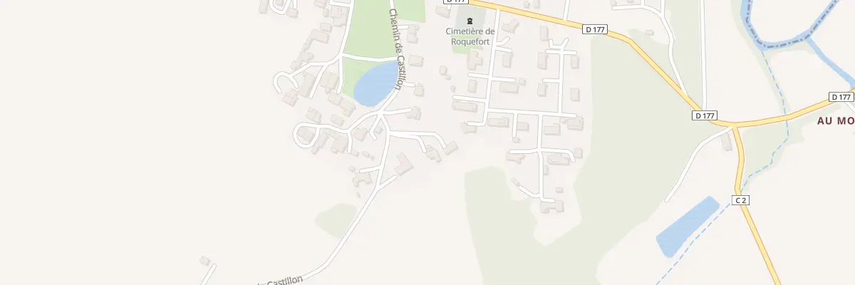 Plan du 5534 Aux Caillavets à Roquefort