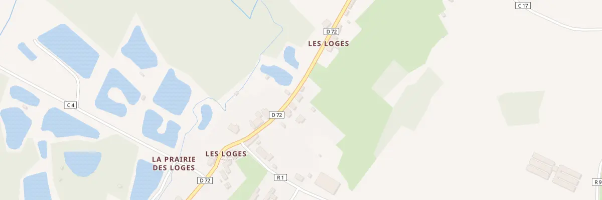 Plan du 11 Les Loges à Coudrecieux