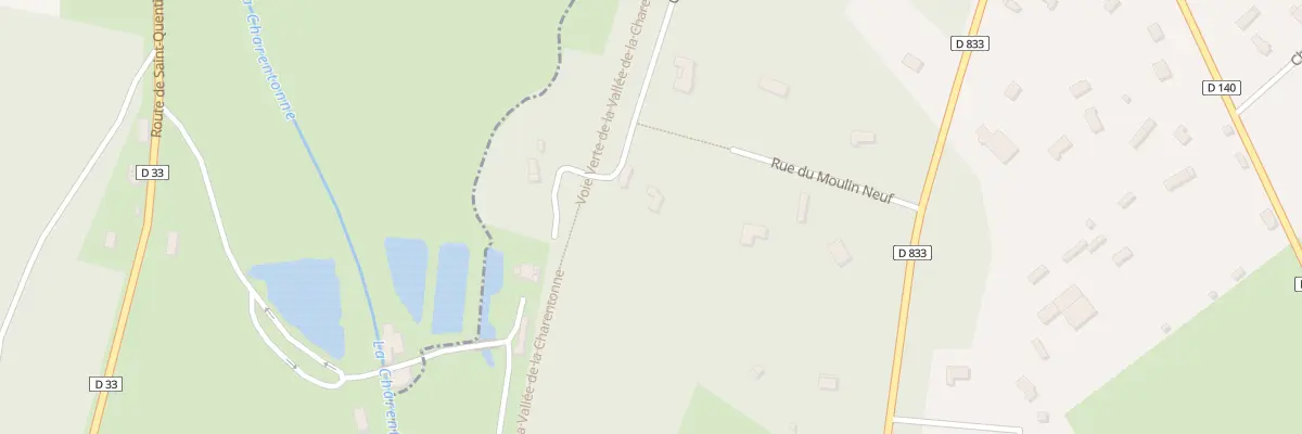 Plan du 38 Rte de la Barre à Treis-Sants-en-Ouche