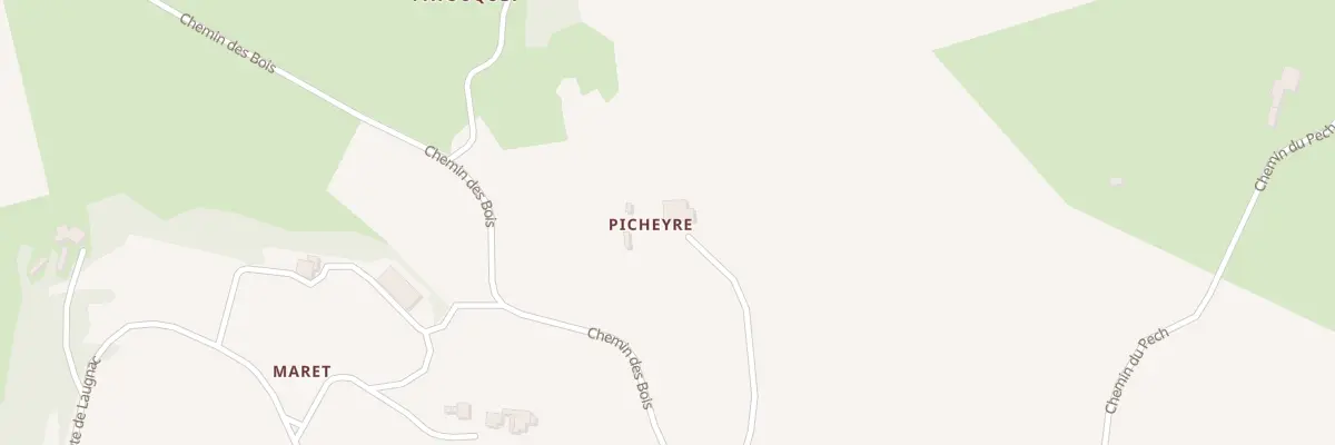 Plan du 48 Picheyre à Cours