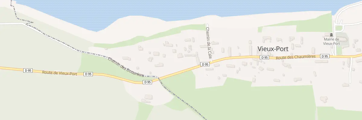 Plan du 48 Rte des Chaumières à Vieux-Port