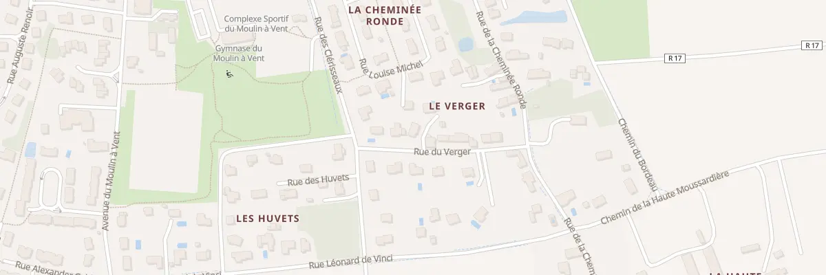 Plan du 10 Rue du Verger à Fondettes