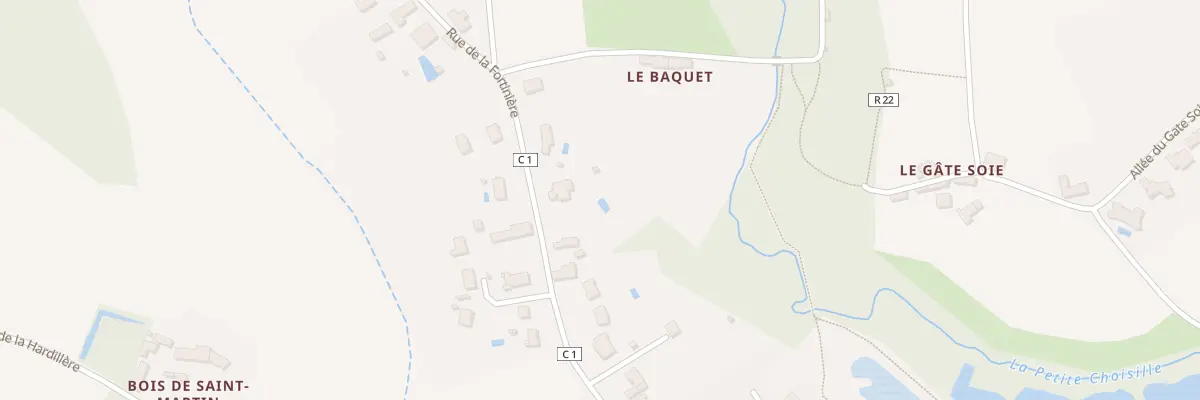 Plan du 53 Rue de la Fortinière à Charentilly