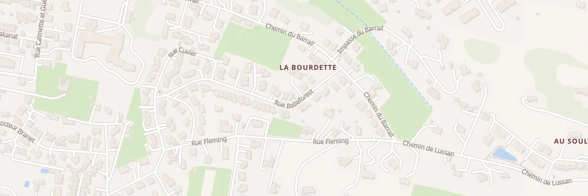 Plan du 39B Rue Belleforest à Auch