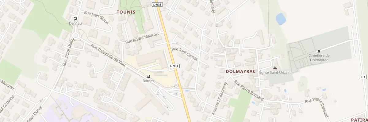 Plan du 19 Rue Sadi Carnot au Passage