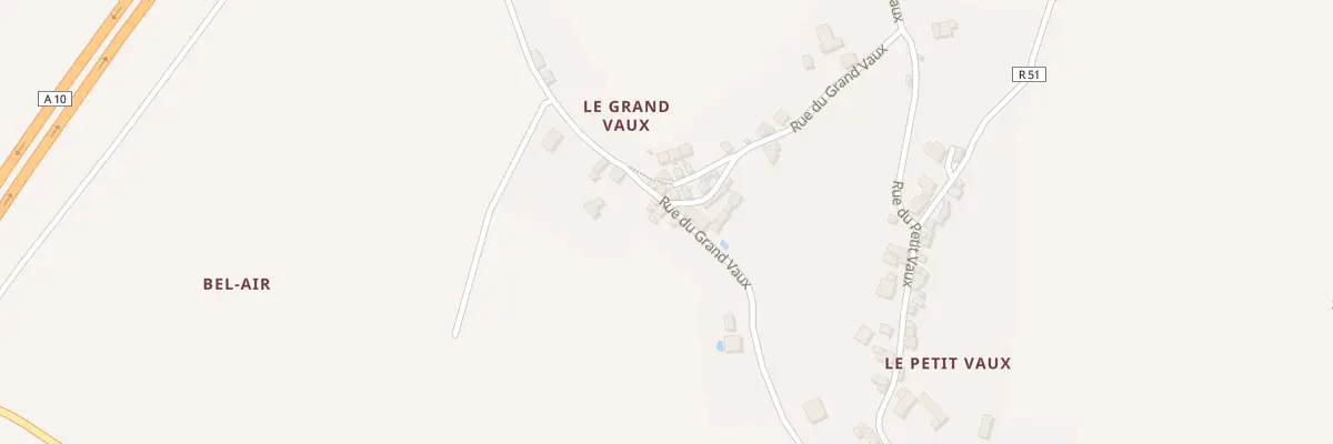 Plan du 7 Rue du Grand Vaux à Sainte-Maure-de-Touraine