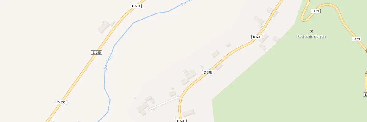 Plan du 52 Le Village à Larroque
