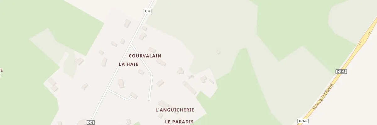 Plan du 21 Courvalain à Villaines-la-Gonais