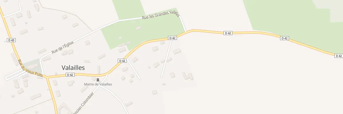 Plan du 2 Sen à l’Oiseau à Valailles