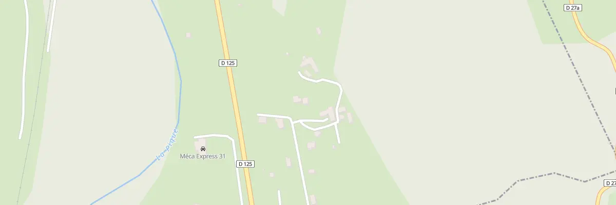 Plan du 5 Pratviel à Cier-de-Luchon