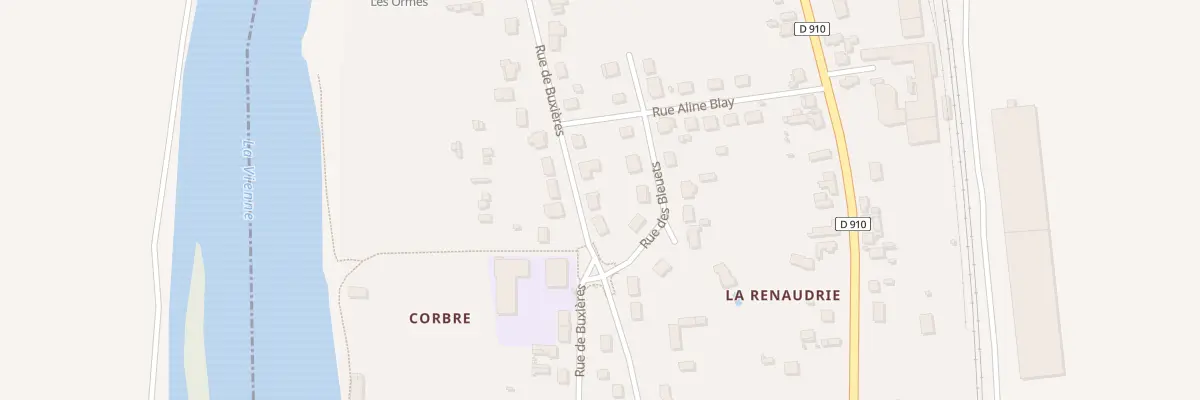 Plan du 21 Rue de Buxières aux Ormes