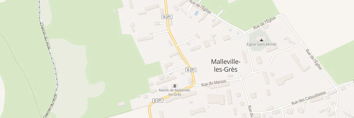 Plan du 431 Rte de Veulettes à Malleville-les-Grès