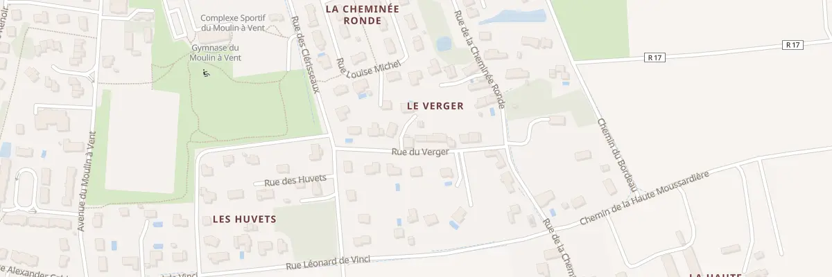 Plan du 8B Rue du Verger à Fondettes