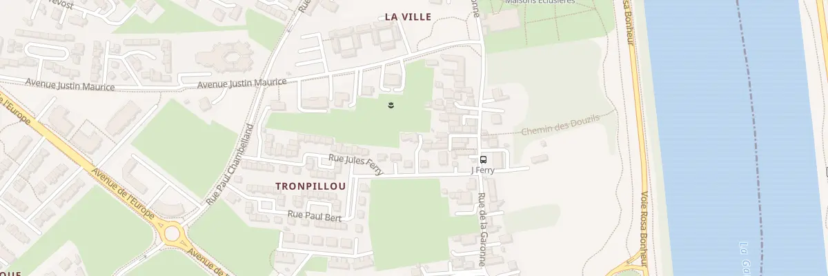 Plan du 2T Rue Jules Ferry au Passage