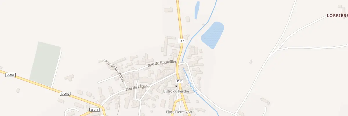 Plan du 9 Rue de la Coudre à Saint-Germain-de-la-Coudre