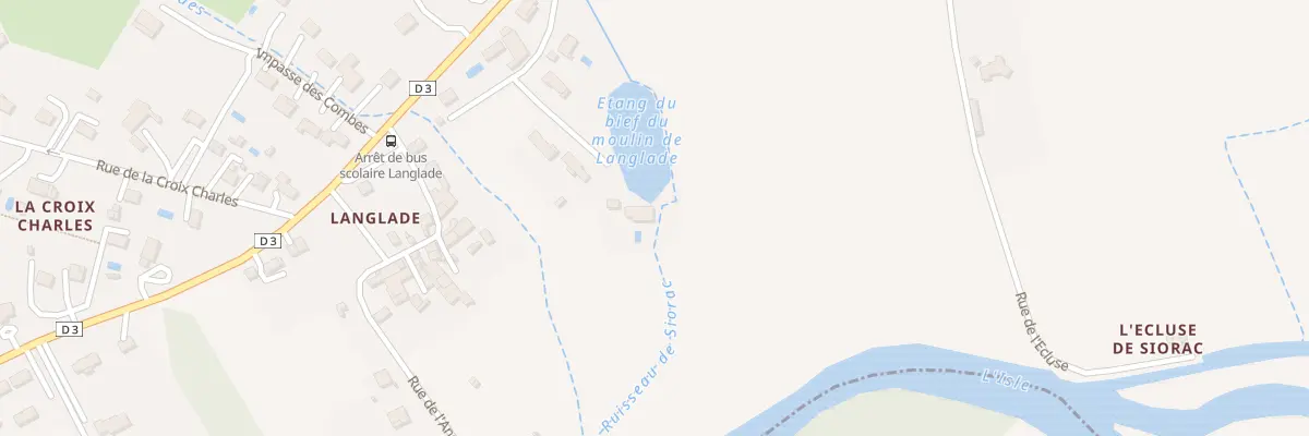 Plan du 18 Rue de l’Etang à Annesse-et-Beaulieu