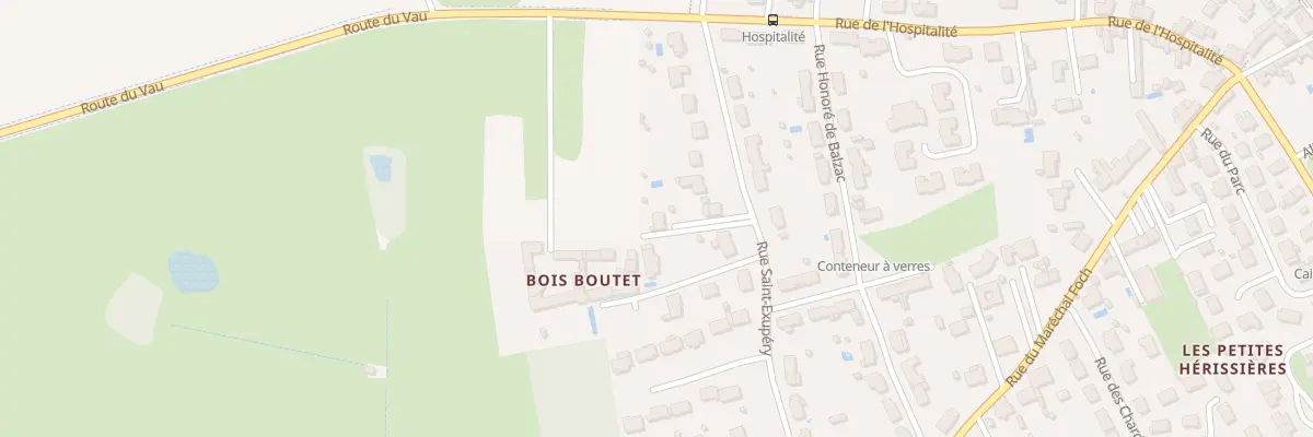 Plan du 13B Rue Saint-Exupéry à Ballan-Miré