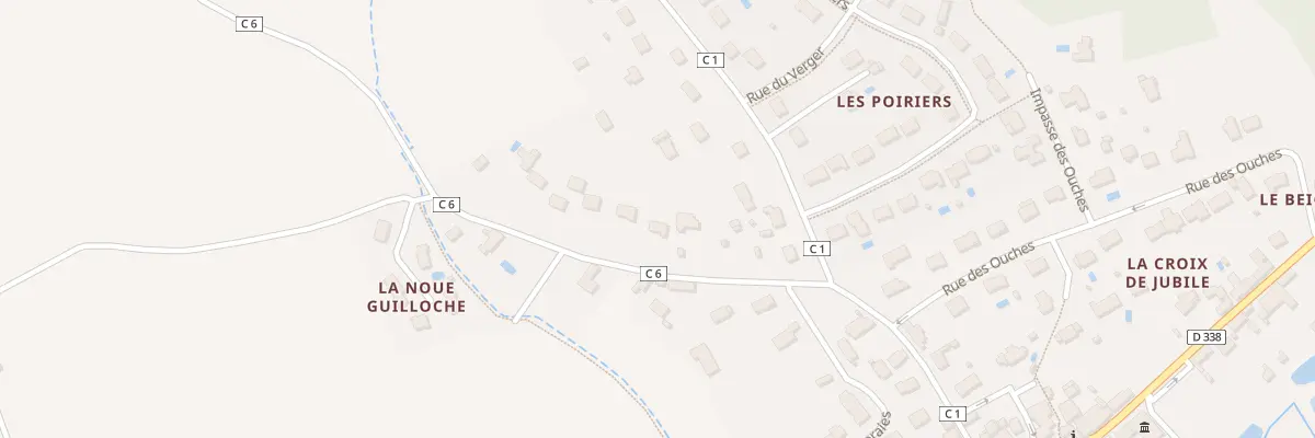 Plan du 128 Rte de la Hardillère à Charentilly