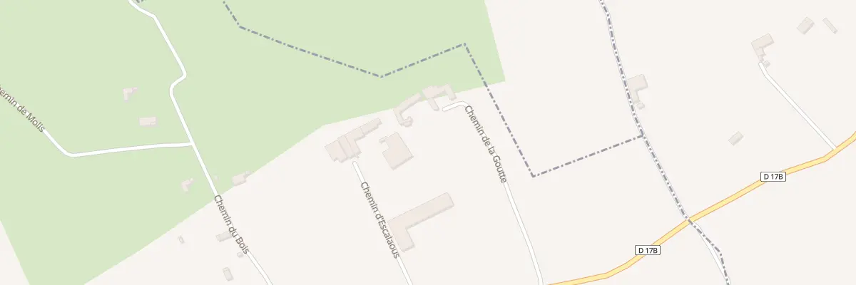 Plan du 2 Escalaous à Sarrecave