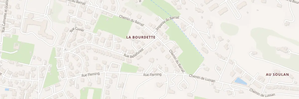 Plan du 48 Rue Belleforest à Auch