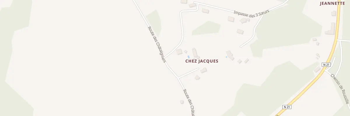 Plan du 69 Chez Jacques à Douville