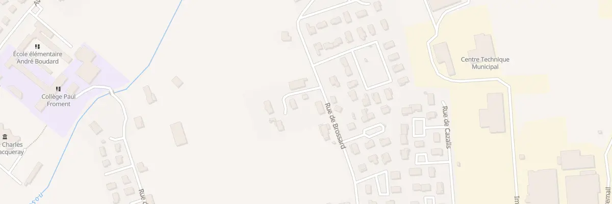 Plan du 35 Rue de Brossard à Sainte-Livrade-sur-Lot