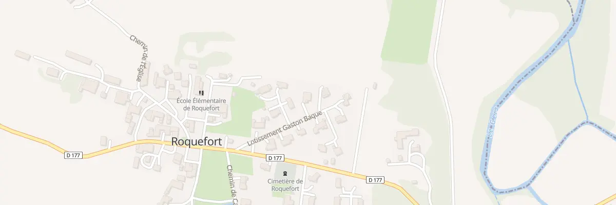 Plan du 5104 Au Village à Roquefort