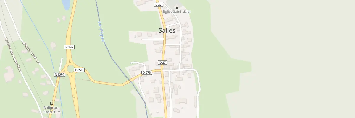 Plan du 31 Village de Salles à Salles-et-Pratviel